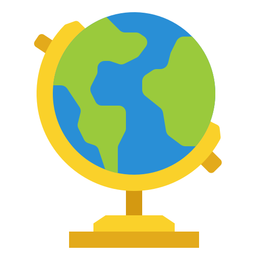 Earth globe Ultimatearm Flat icon