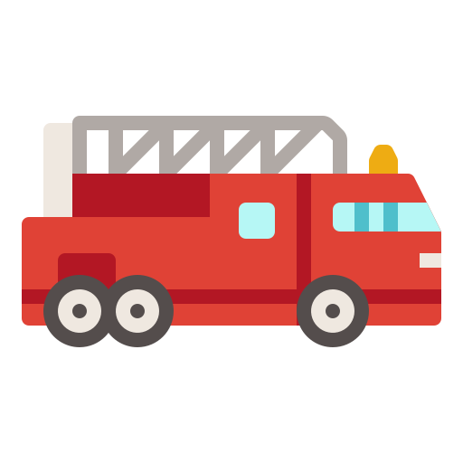 Fire truck Ultimatearm Flat icon