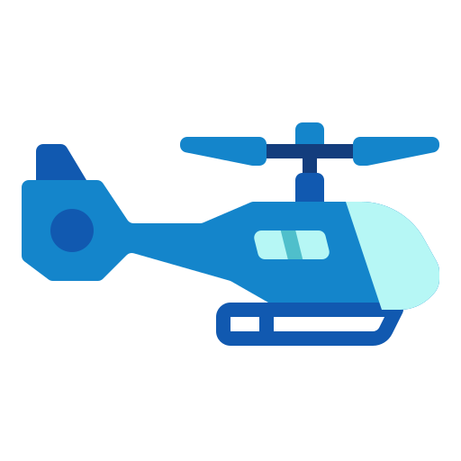 hubschrauber Ultimatearm Flat icon