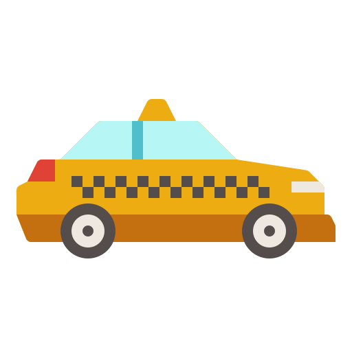 taxi Ultimatearm Flat icoon
