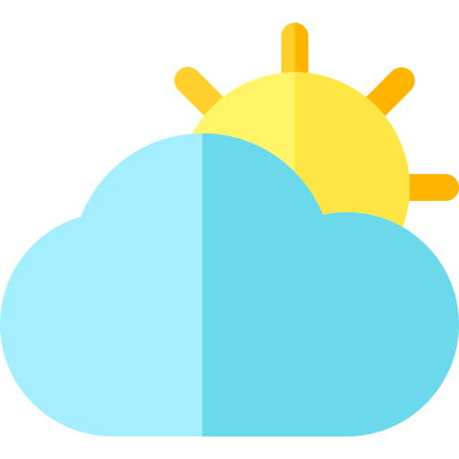曇り Basic Rounded Flat icon