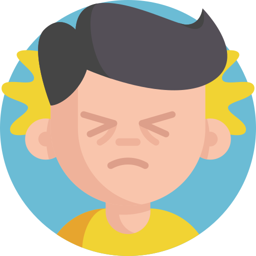 ból głowy Detailed Flat Circular Flat ikona