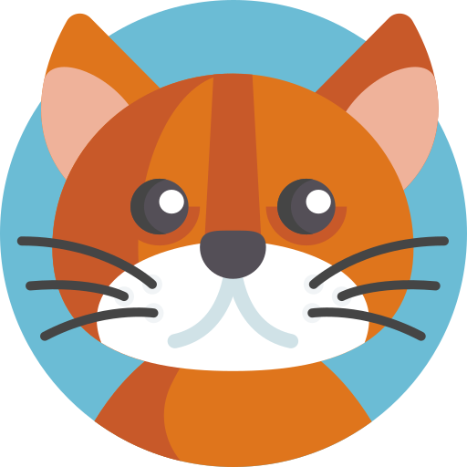 katze Detailed Flat Circular Flat icon