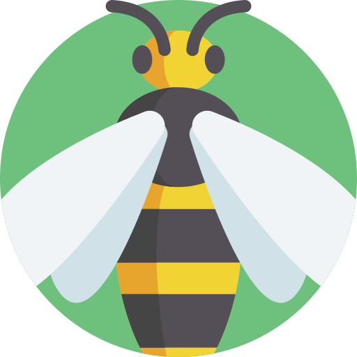 Пчела Detailed Flat Circular Flat иконка