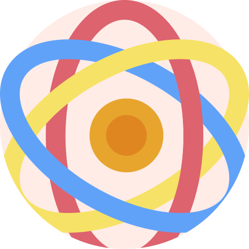 natuurkunde Detailed Flat Circular Flat icoon