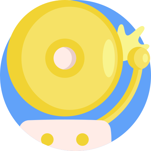 Alarm bell Detailed Flat Circular Flat icon