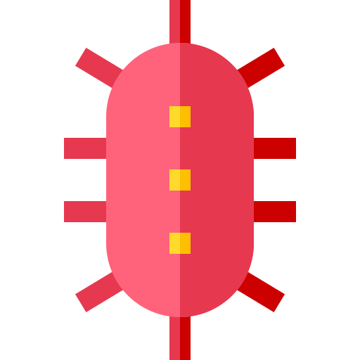 Virus Basic Straight Flat icon
