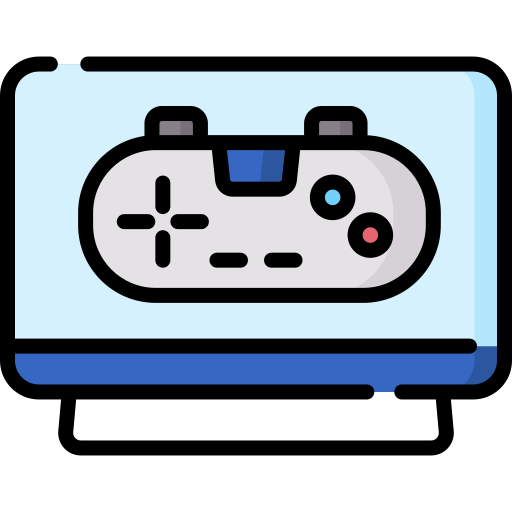 テレビゲーム Special Lineal color icon