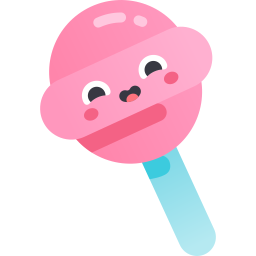 Lollipop Kawaii Star Gradient icon