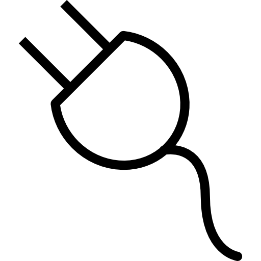 Plug Retinaicons Lineal icon