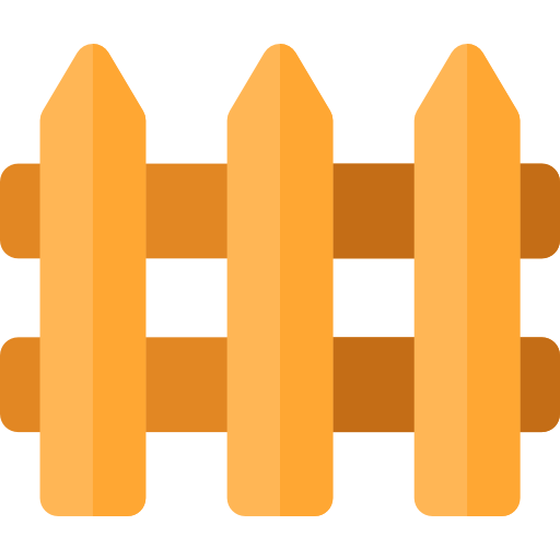 Fence Basic Rounded Flat icon