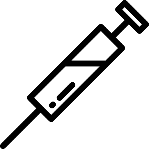 Syringe Detailed Rounded Lineal icon