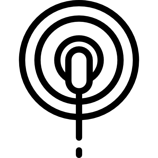 電極 Detailed Rounded Lineal icon