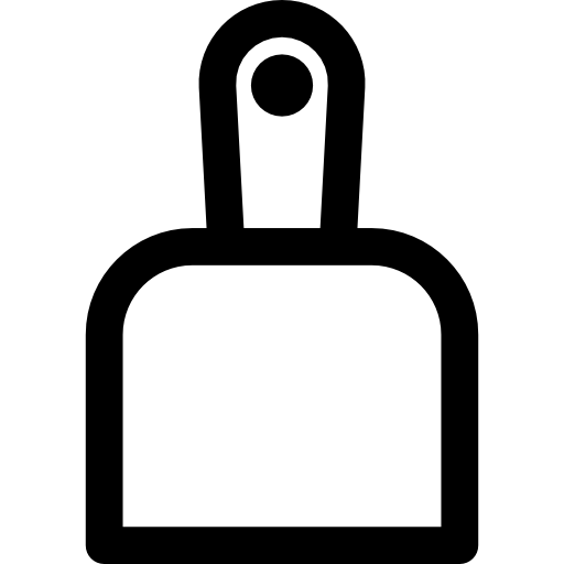 szufelka Basic Rounded Lineal ikona