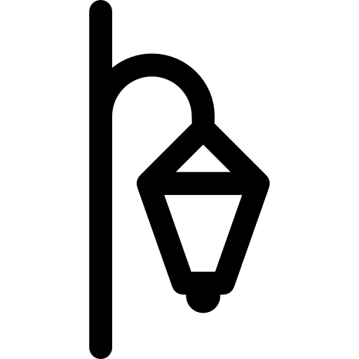 lampa Basic Rounded Lineal ikona