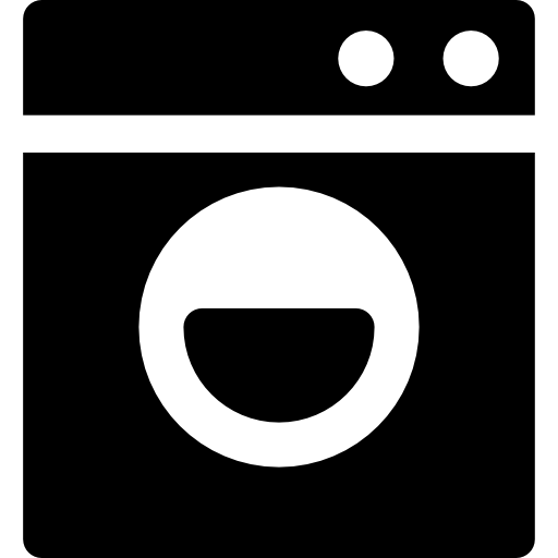 lavadora Basic Rounded Filled icono