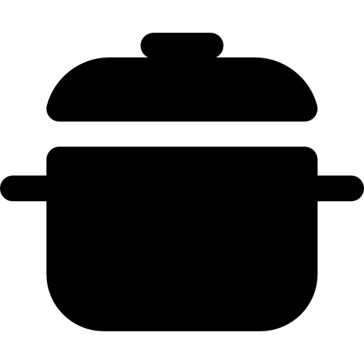 pot Basic Rounded Filled icoon