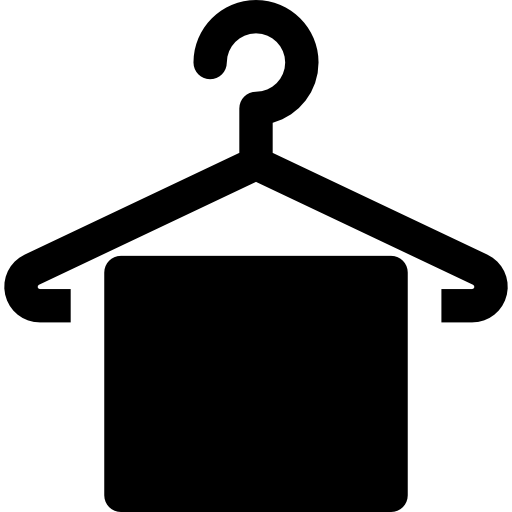 toalla Basic Rounded Filled icono