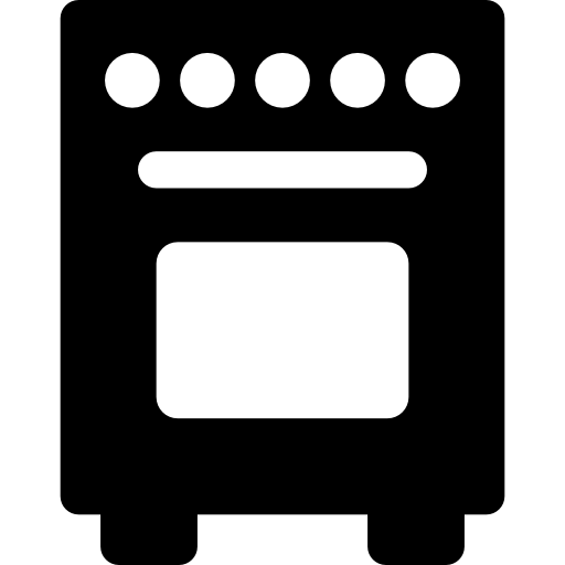 オーブン Basic Rounded Filled icon