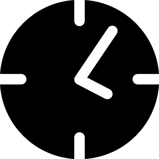 시계 Basic Rounded Filled icon