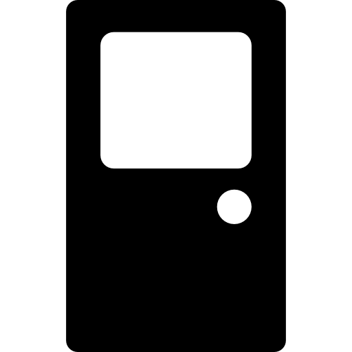 tür Basic Rounded Filled icon