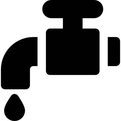 robinet Basic Rounded Filled Icône