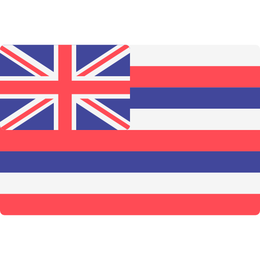hawai Flags Rectangular icono