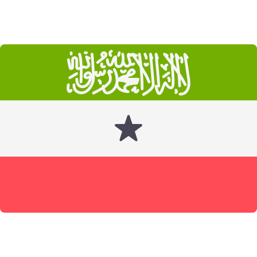 somaliland Flags Rectangular icoon