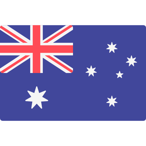 australie Flags Rectangular Icône