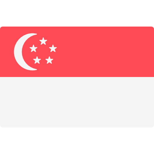 シンガポール Flags Rectangular icon