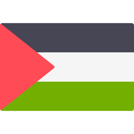 palestine Flags Rectangular Icône
