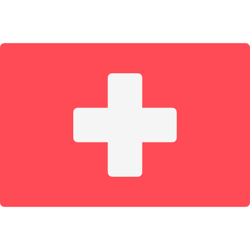 svizzera Flags Rectangular icona