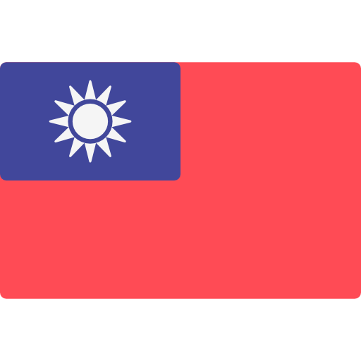taïwan Flags Rectangular Icône