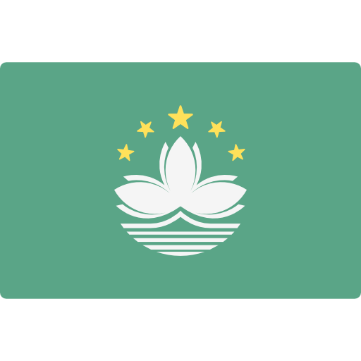 macao Flags Rectangular icona