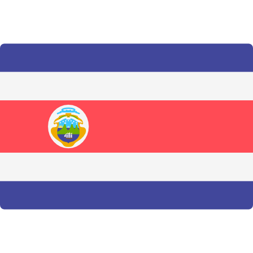 Коста-Рика Flags Rectangular иконка