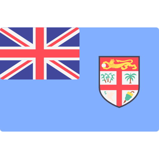 fidji Flags Rectangular Icône