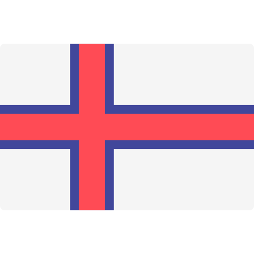 Îles féroé Flags Rectangular Icône