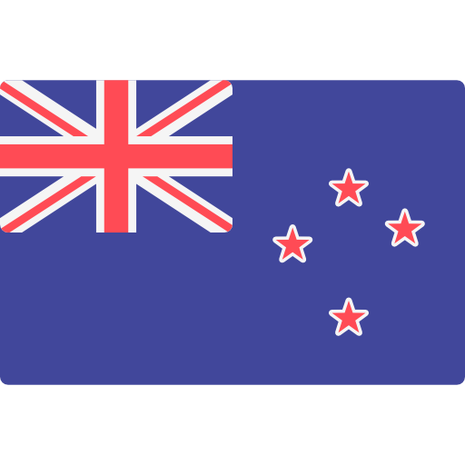 nuova zelanda Flags Rectangular icona