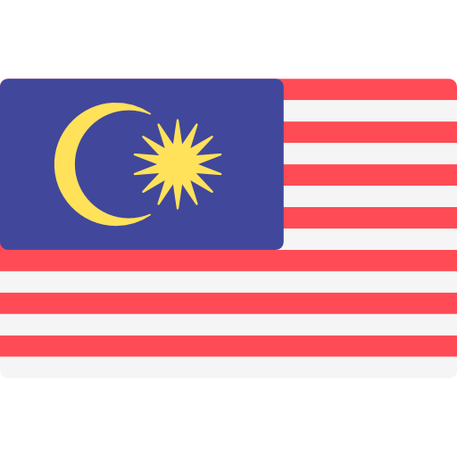 malasia Flags Rectangular icona