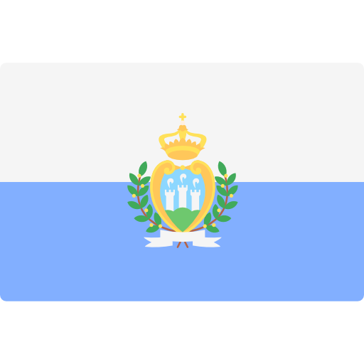 San marino Flags Rectangular icon