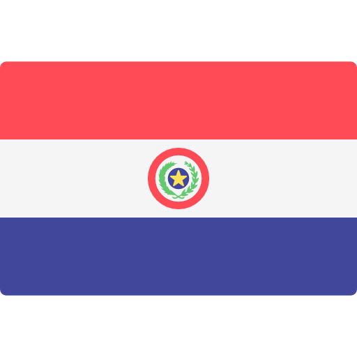 paraguay Flags Rectangular icona
