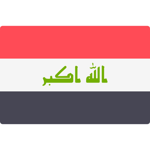 iraq Flags Rectangular icona
