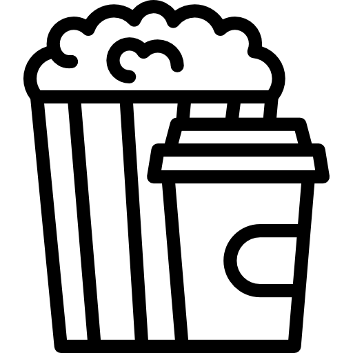 popcorn Special Lineal icon