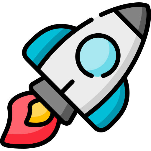 로켓 Special Lineal color icon