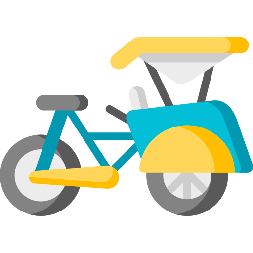 pedicab Special Flat icon