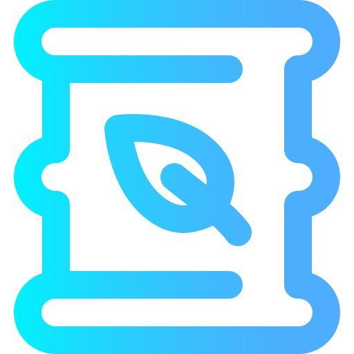 biocarburant Super Basic Omission Gradient Icône