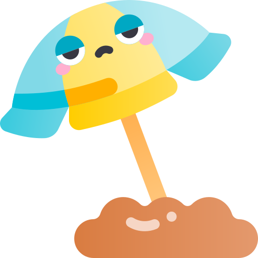 parasol słoneczny Kawaii Star Gradient ikona
