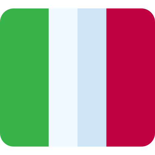 italië Basic Rounded Flat icoon