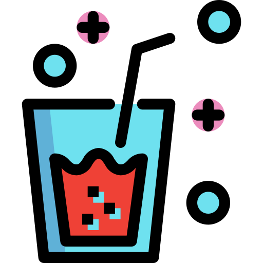 Bebida sin alcohol Generic Outline Color icono