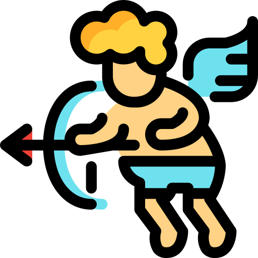 Cupido Generic Outline Color icono